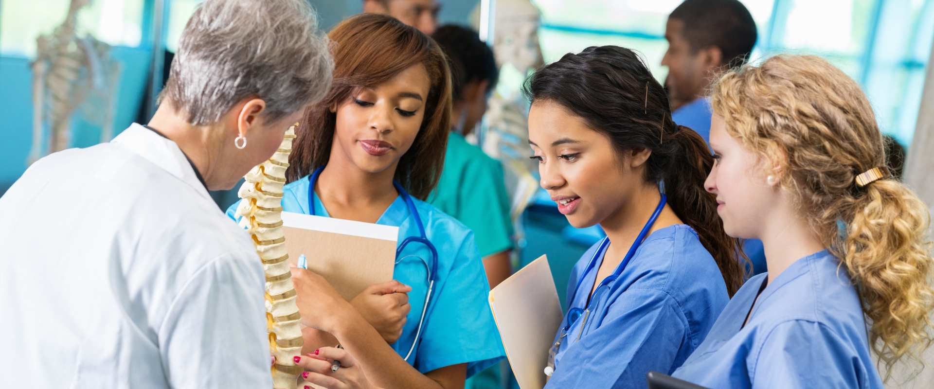 What is an example of nursing care?