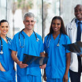 What three professionals would most likely provide home health care?
