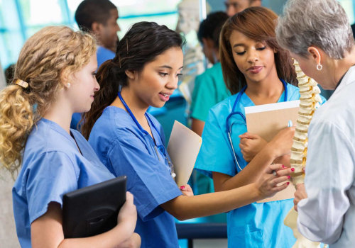 What is an example of nursing care?